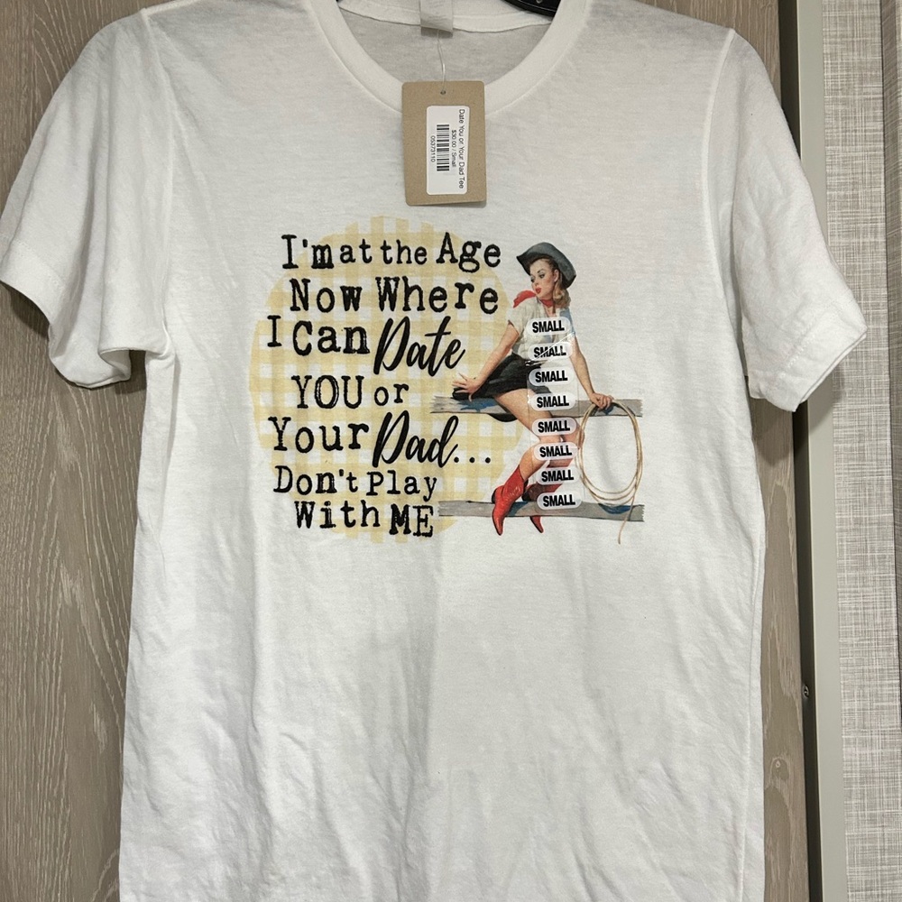 White Graphic T-Shirt with Fun Print